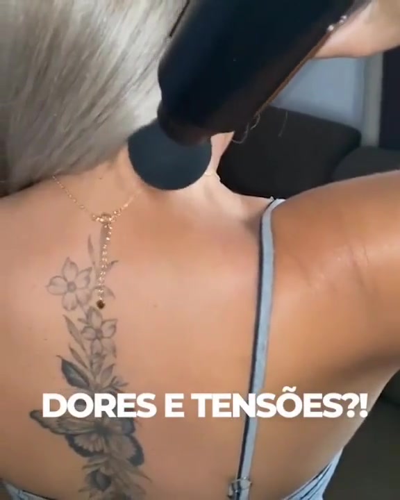 Massageador Elétrico Profissional 4 em 1