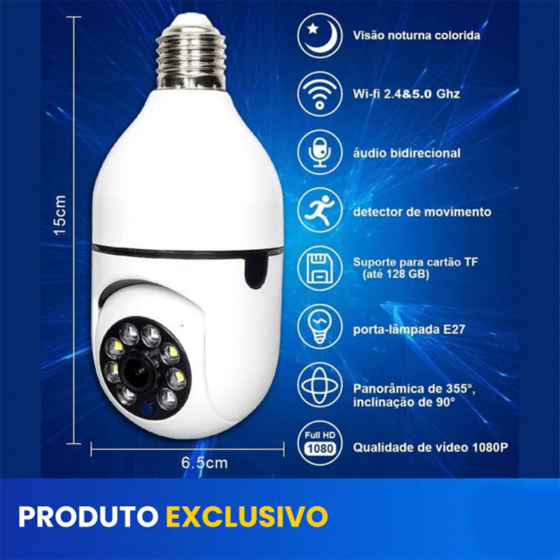 [COMPRE 1 LEVE 2] - Câmeras de Segurança SecurityMax® - SÓ HOJE