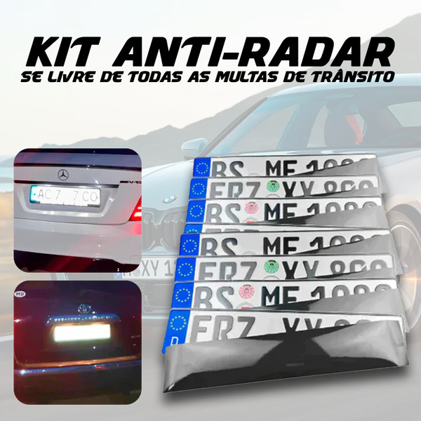 Adesivo Anti Multa para Carro, Moto e Caminhão