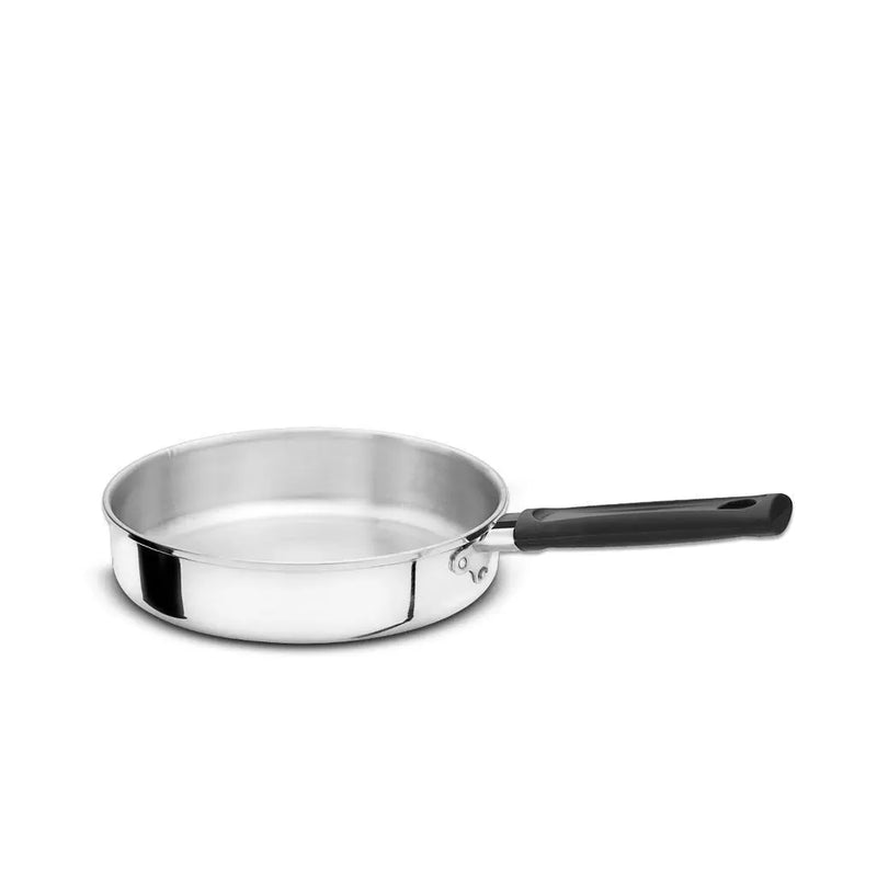Mega promoção jogo de panela inox (3un) + Brinde 1 jogo de talheres (24un)