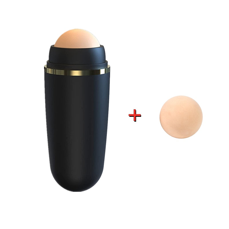 Good Skin® - Rolo de remoção de Oleosidade e Suor Facial com uso pratico e fácil