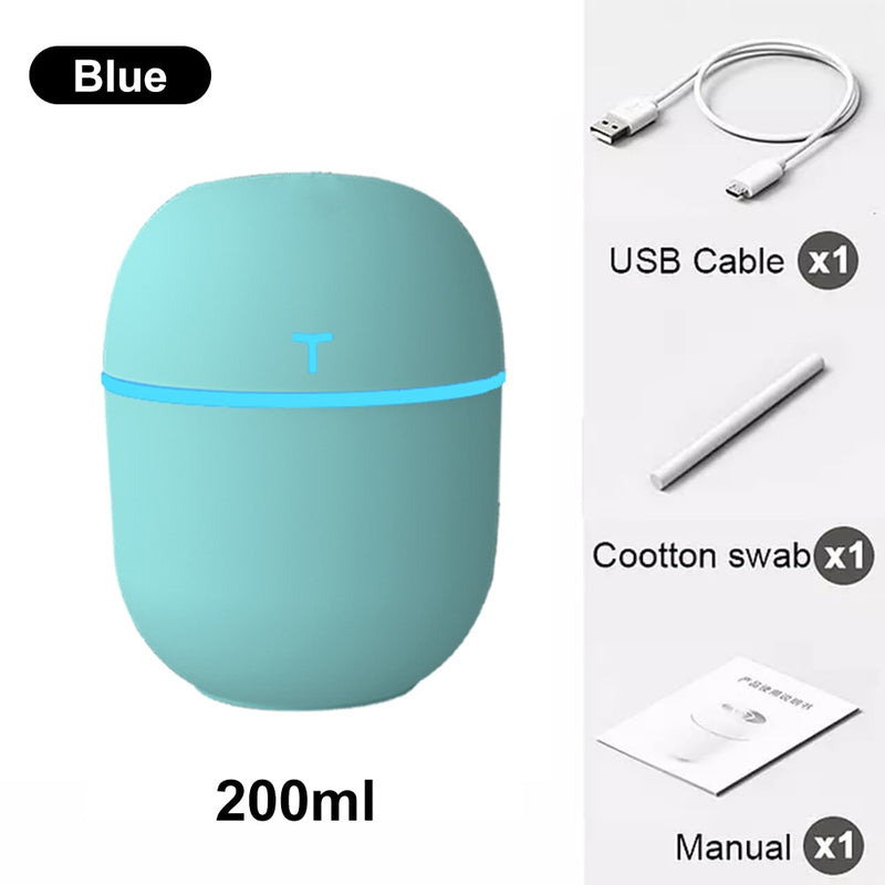 Mini Umidificador de Ar Portátil